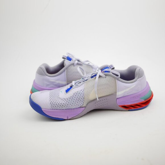 NIKE Metcon 7 Women's 8 - Purple knit athletic shoes training running sneakers - Picture 7 of 13